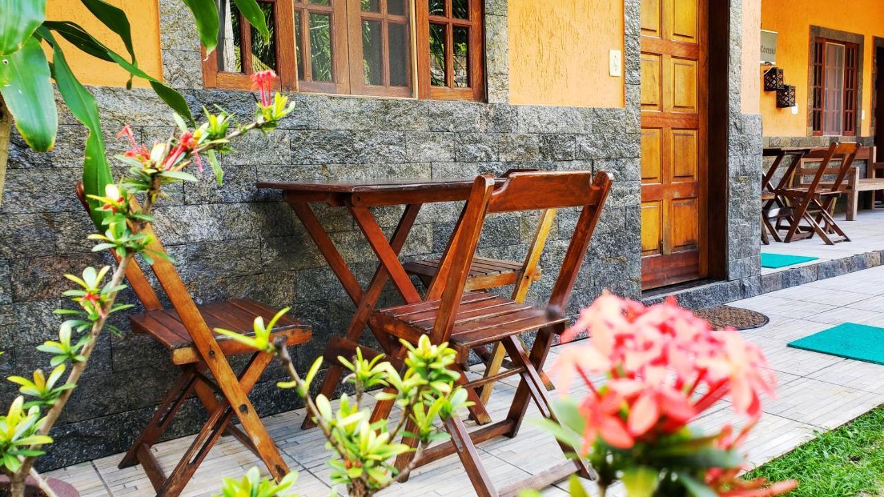Raio De Sol Pousada & Camping Vila do Abraao Ngoại thất bức ảnh