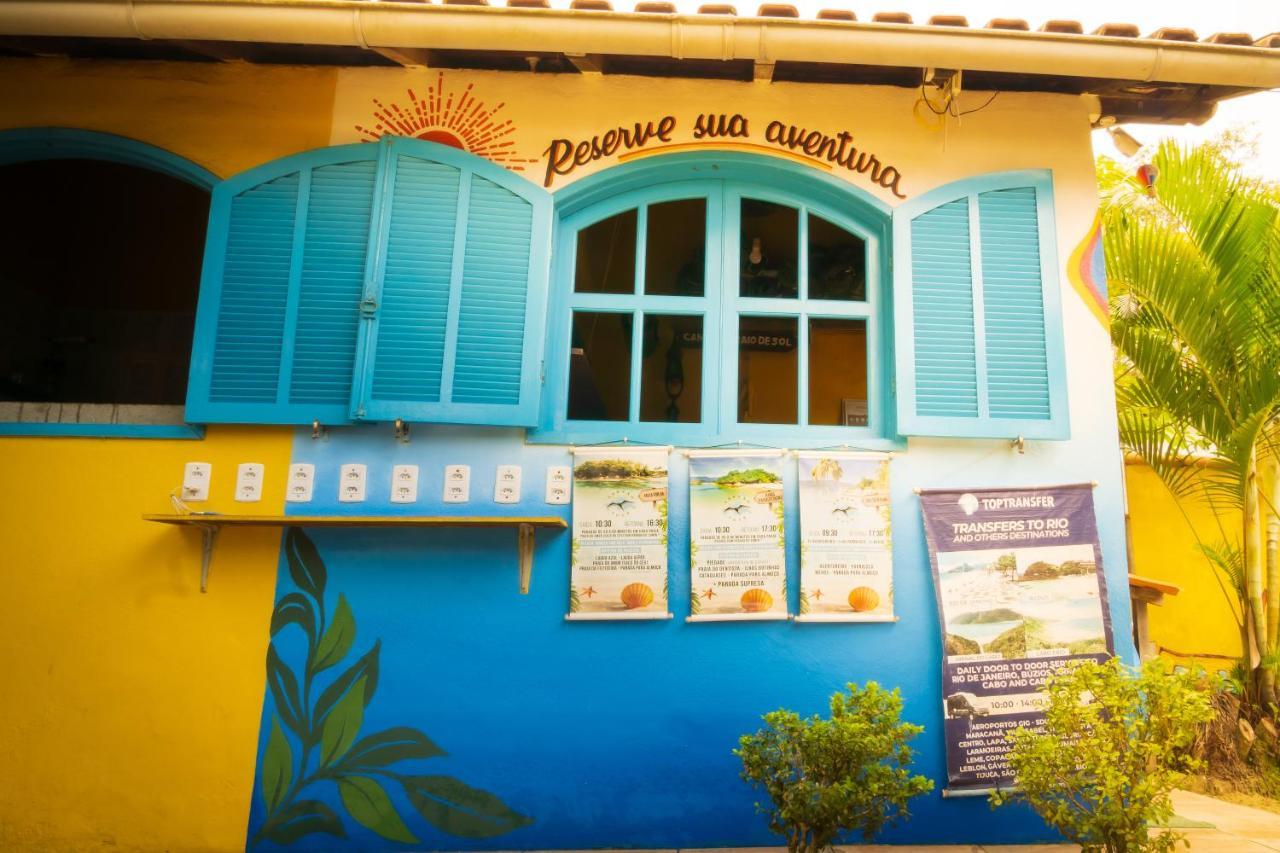 Raio De Sol Pousada & Camping Vila do Abraao Ngoại thất bức ảnh
