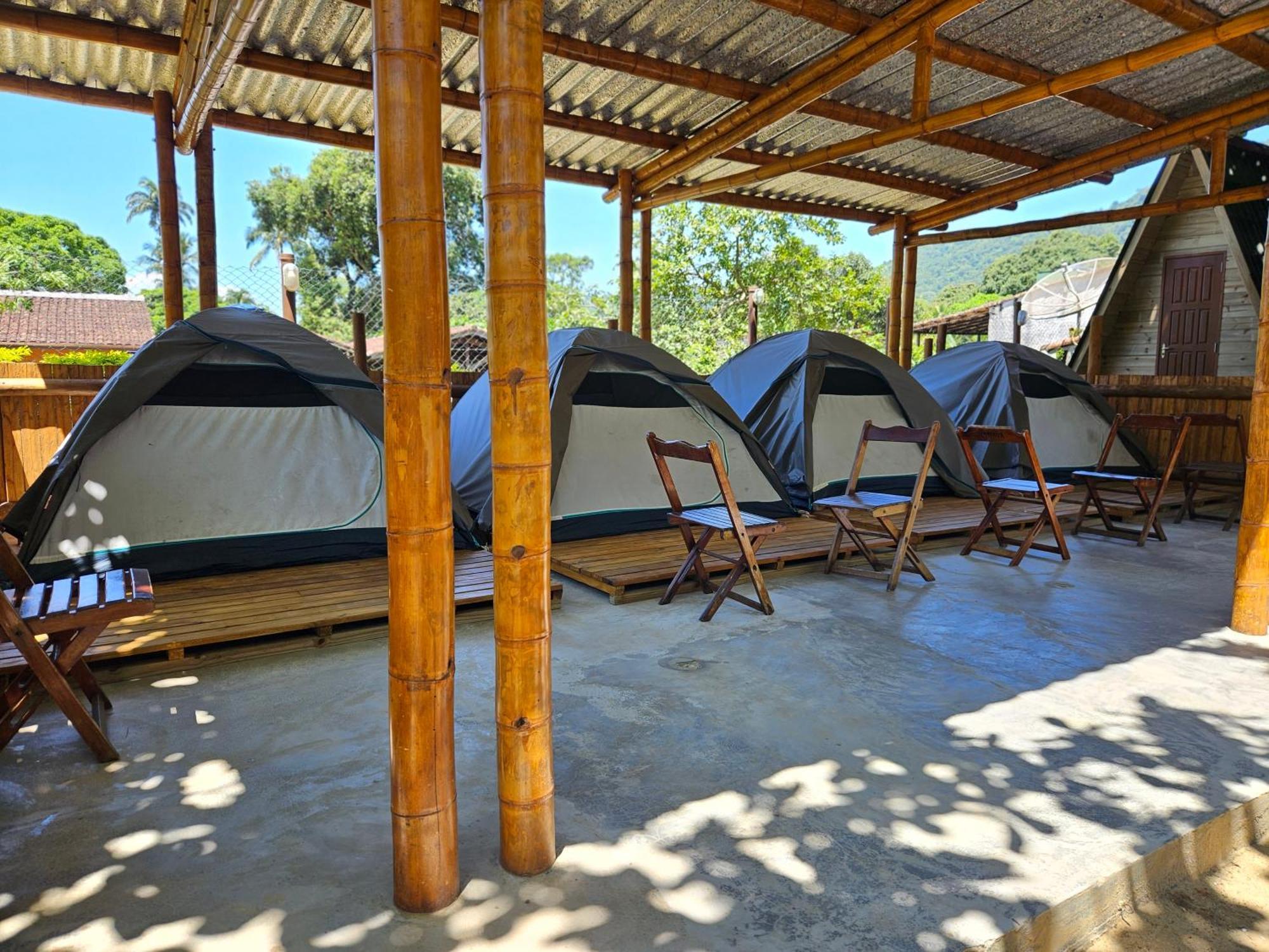 Raio De Sol Pousada & Camping Vila do Abraao Ngoại thất bức ảnh