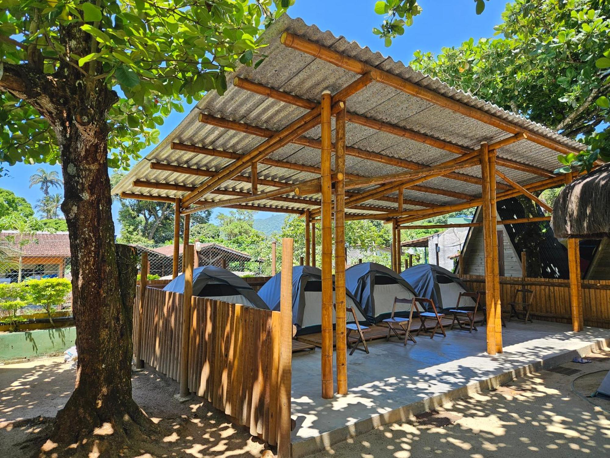 Raio De Sol Pousada & Camping Vila do Abraao Ngoại thất bức ảnh