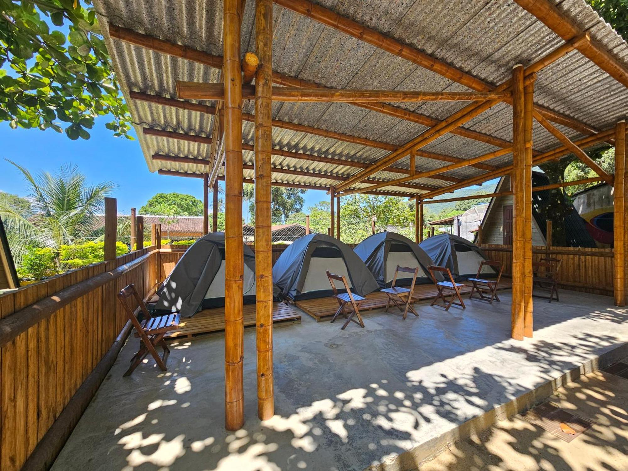 Raio De Sol Pousada & Camping Vila do Abraao Ngoại thất bức ảnh