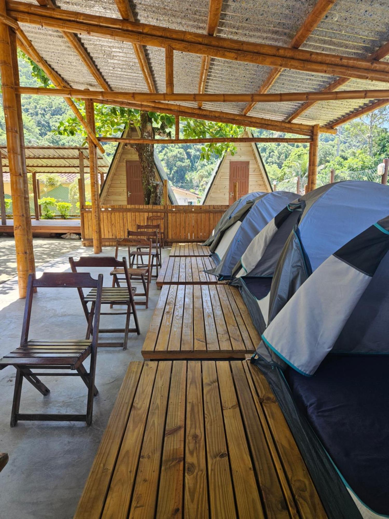 Raio De Sol Pousada & Camping Vila do Abraao Ngoại thất bức ảnh