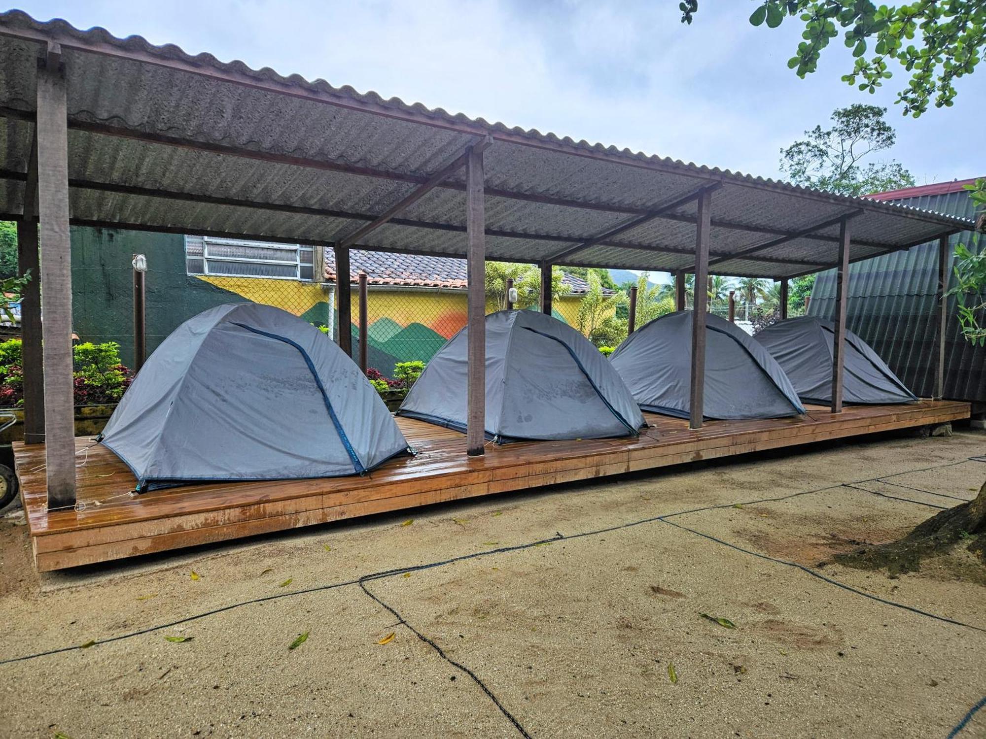 Raio De Sol Pousada & Camping Vila do Abraao Ngoại thất bức ảnh