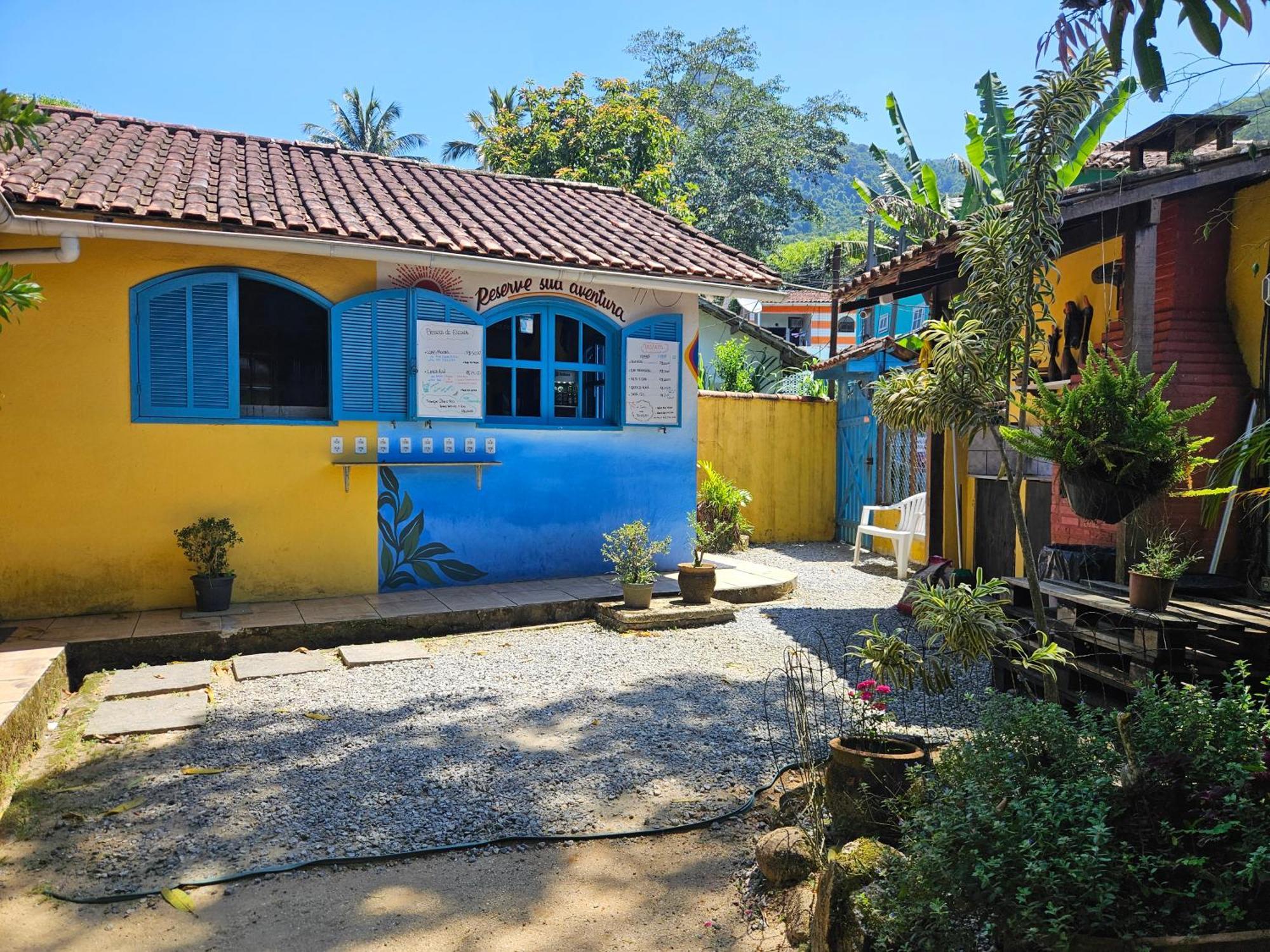 Raio De Sol Pousada & Camping Vila do Abraao Ngoại thất bức ảnh
