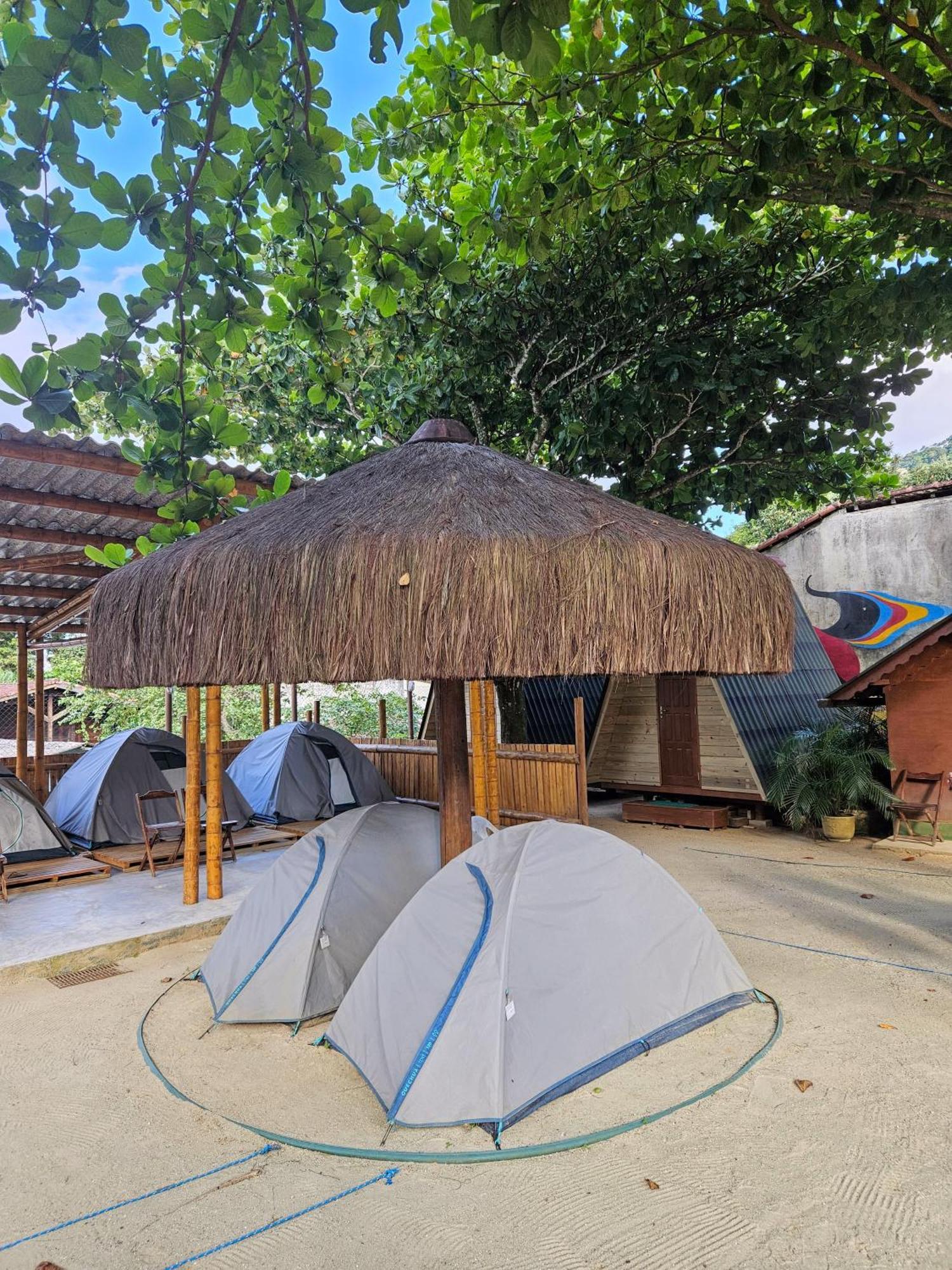 Raio De Sol Pousada & Camping Vila do Abraao Ngoại thất bức ảnh