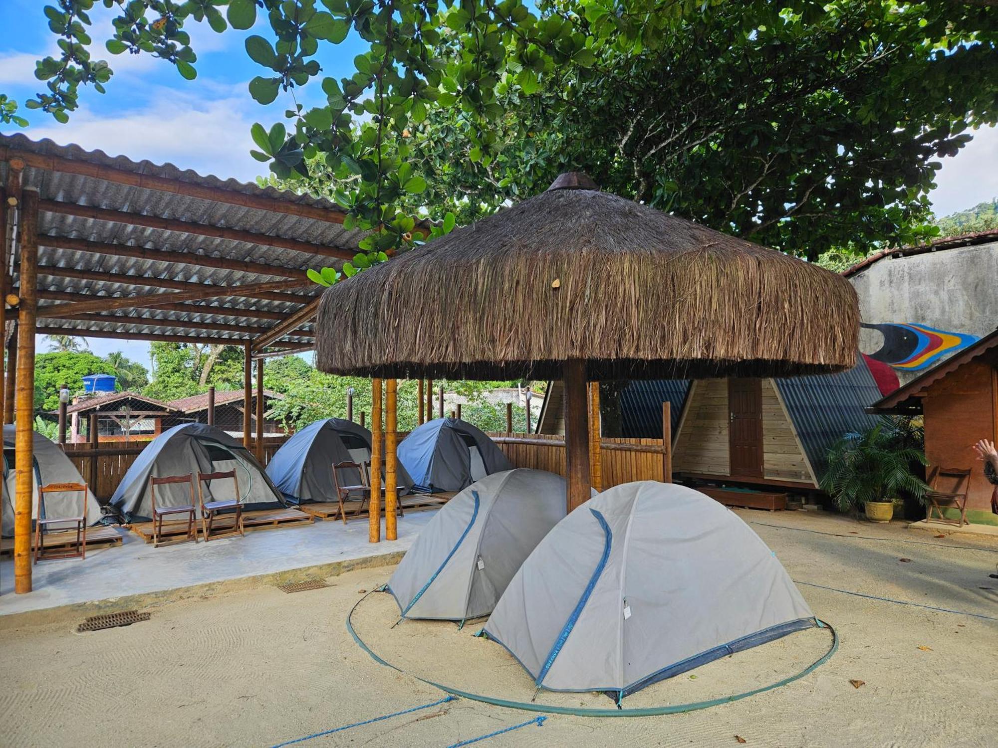 Raio De Sol Pousada & Camping Vila do Abraao Ngoại thất bức ảnh