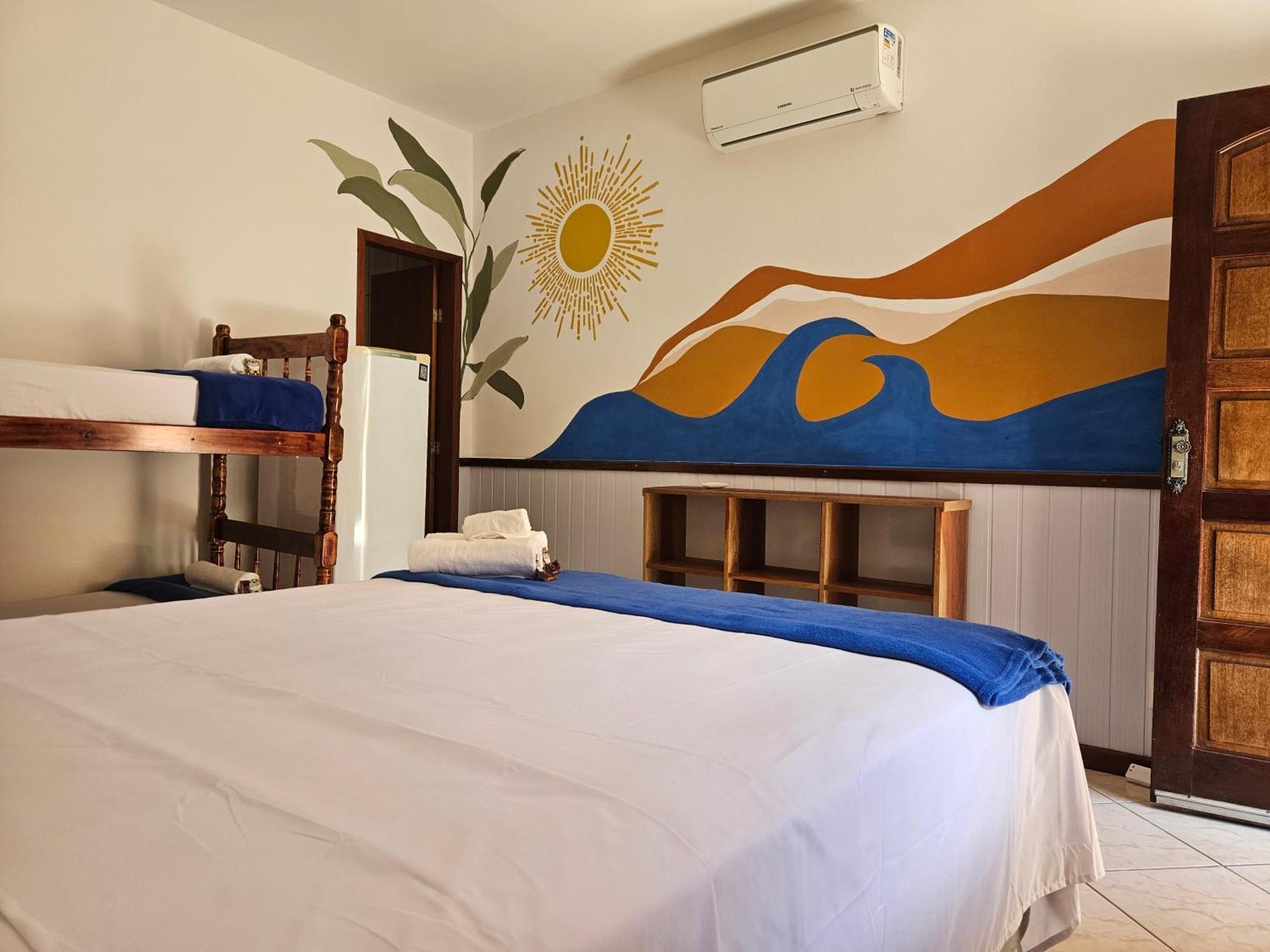 Raio De Sol Pousada & Camping Vila do Abraao Ngoại thất bức ảnh