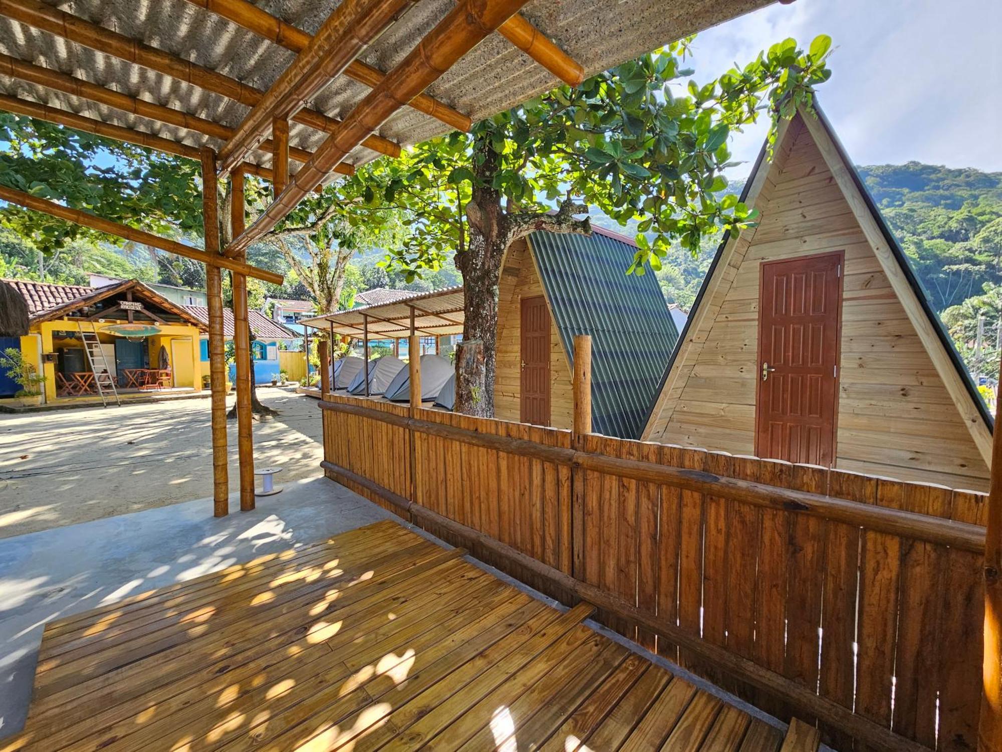 Raio De Sol Pousada & Camping Vila do Abraao Ngoại thất bức ảnh