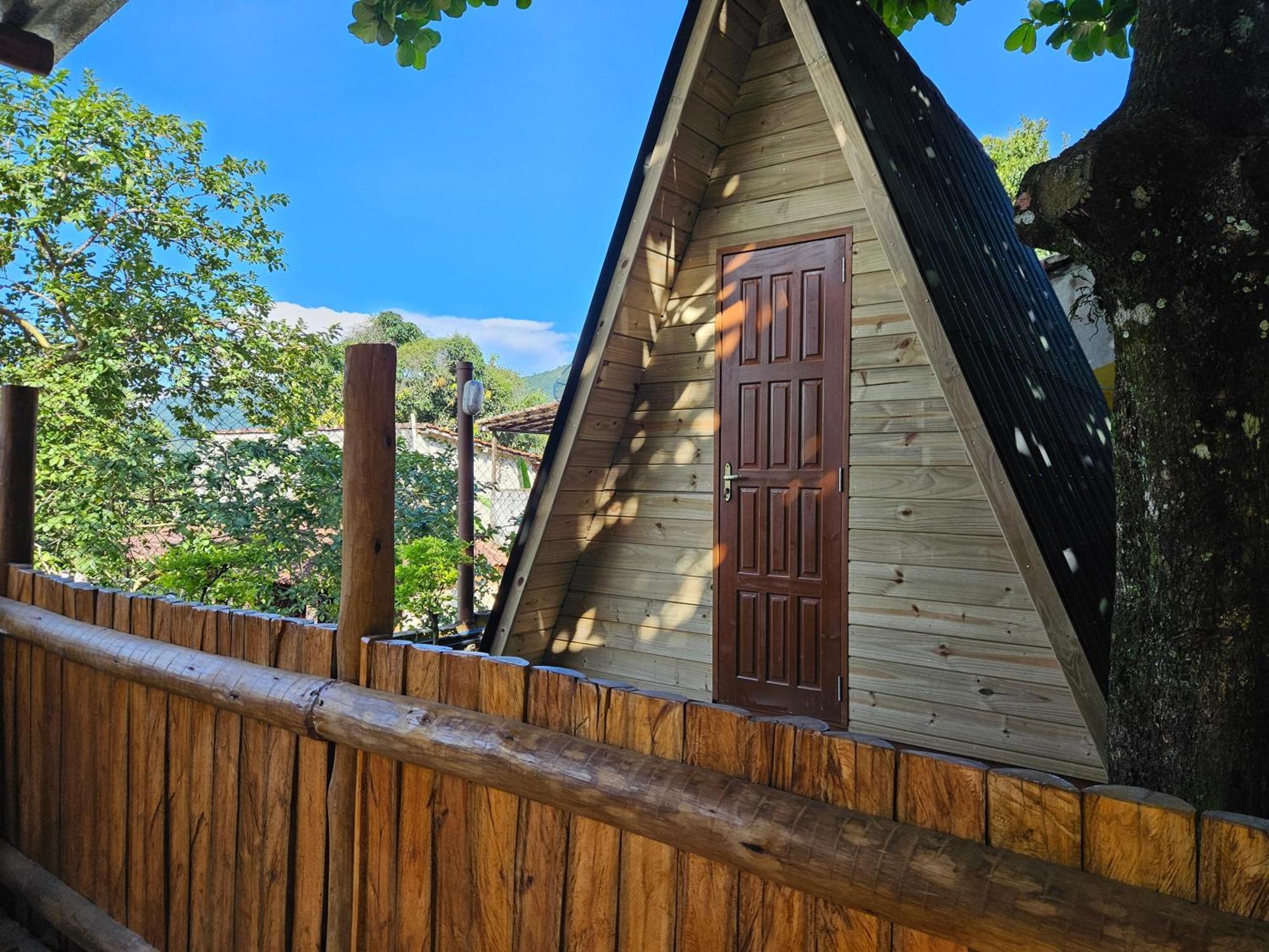 Raio De Sol Pousada & Camping Vila do Abraao Ngoại thất bức ảnh